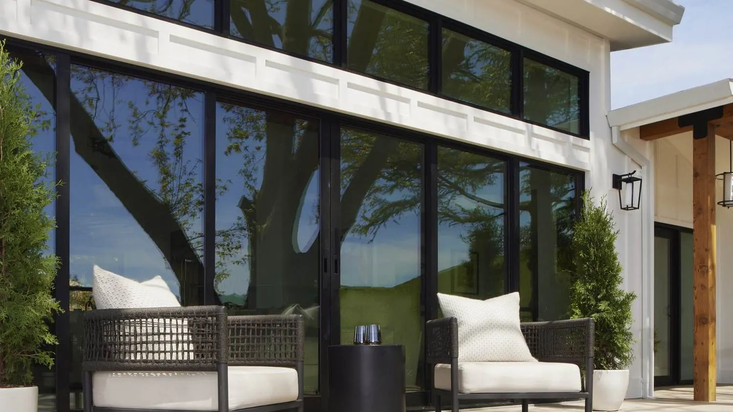Composite decking after several years, unchanged